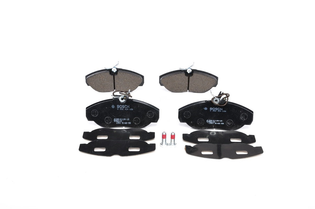 Peugeot Boxer 2.8 d intercooler 3/2002 - 8/2005 90 kW Diskli fren balatası seti; ön