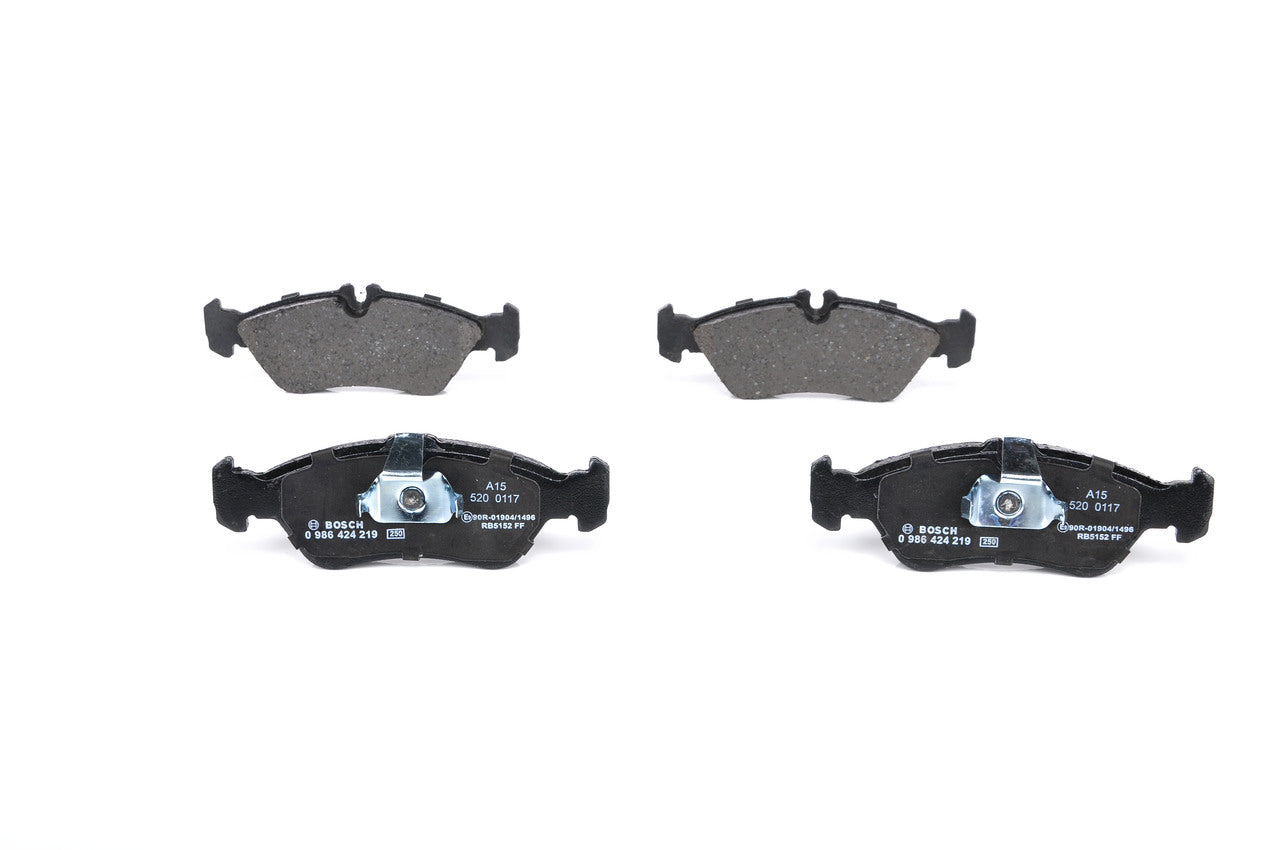 Mercedes-Benz Sprinter 312 d sprinter 10/1999 - 5/2001 77 kW Diskli fren balatası, diskli fren balatası seti
