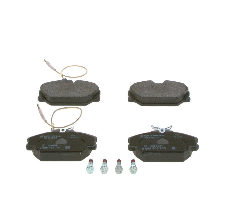 Renault Laguna I Grandtour 2.2 diesel turbo 2/1996 - 2/2001 83 kW Diskli fren balatası seti; ön