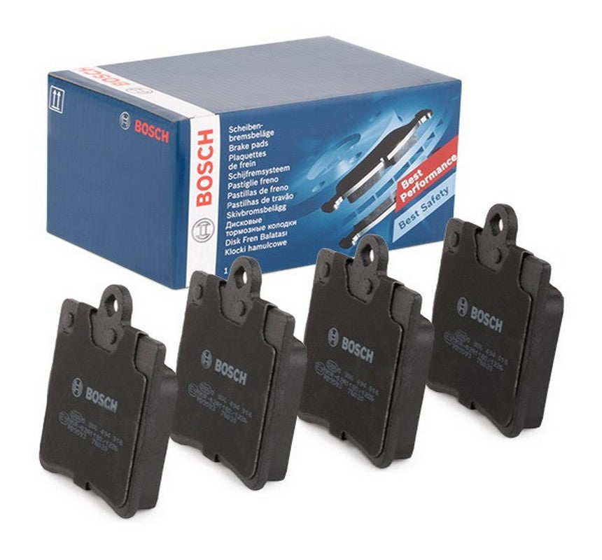 Mercedes-Benz CLK Serisi clk 230 kompressor coupe 6/1997 - 6/2000 142 kW Diskli fren balatası seti; arka