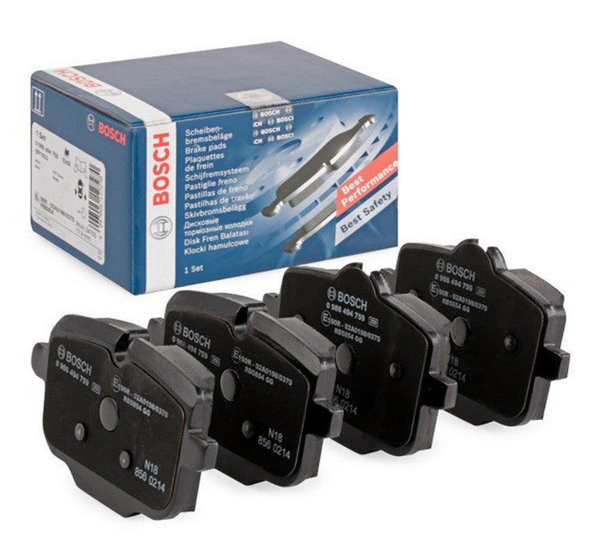 Bmw 5 Serisi 535 d xdrive 9/2011 - 10/2016 230 kW Diskli fren balatası seti; arka