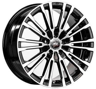 R1 Wheels 18 inç 5*108 ET50 Siyah Jant Takımı (J-2999)