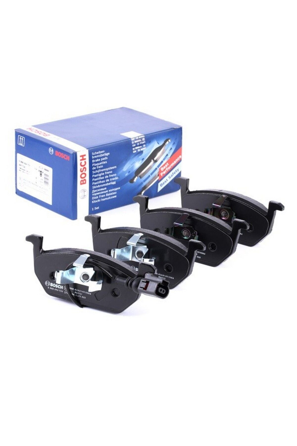 Diskli fren balatası seti; ön AUDI A3 1.4 TFSI 4/2012 - 8/2013 90 kW 8V1, 8VK
