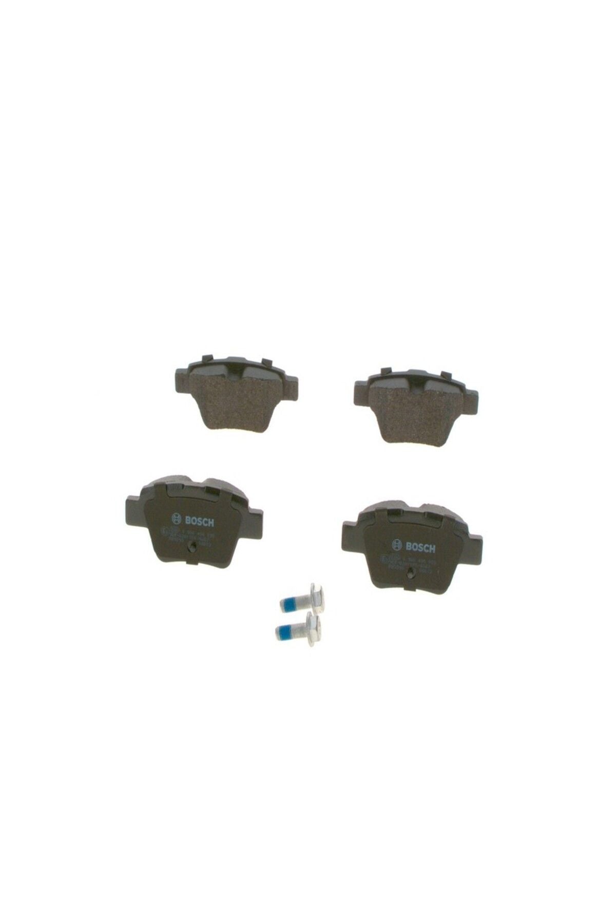 Diskli fren balatası seti; arka CITROEN C4 Hatch 2.0 16V Flex 2/2009 - 12/2013 103.0 - 109.0 kW