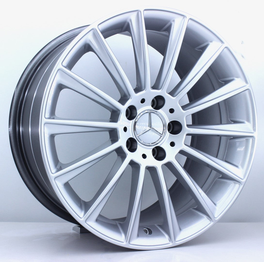 R1 Wheels 19 inç 5*112 ET38 Metalik Gri Jant Takımı (J-308)