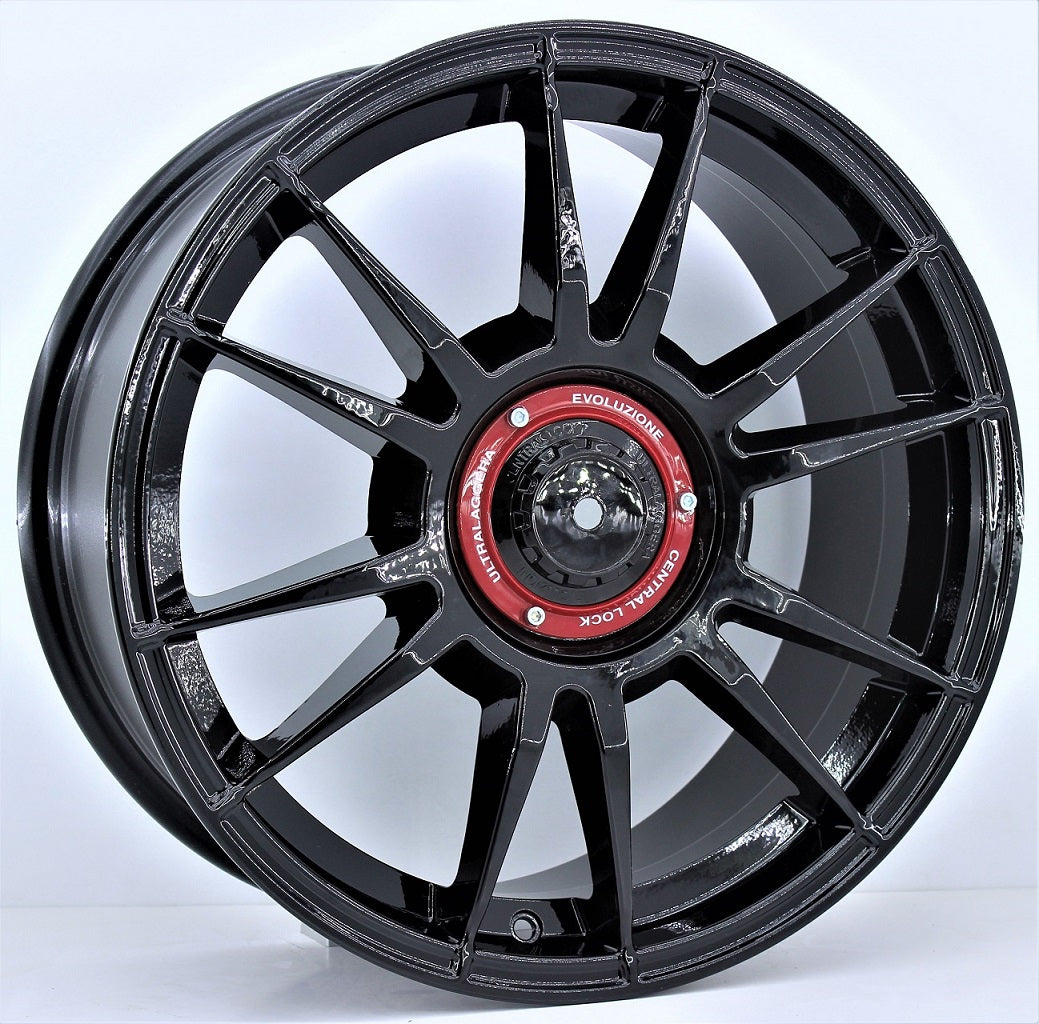 R1 Wheels 18 inç 5*108 ET40 Siyah Jant Takımı (J-351)