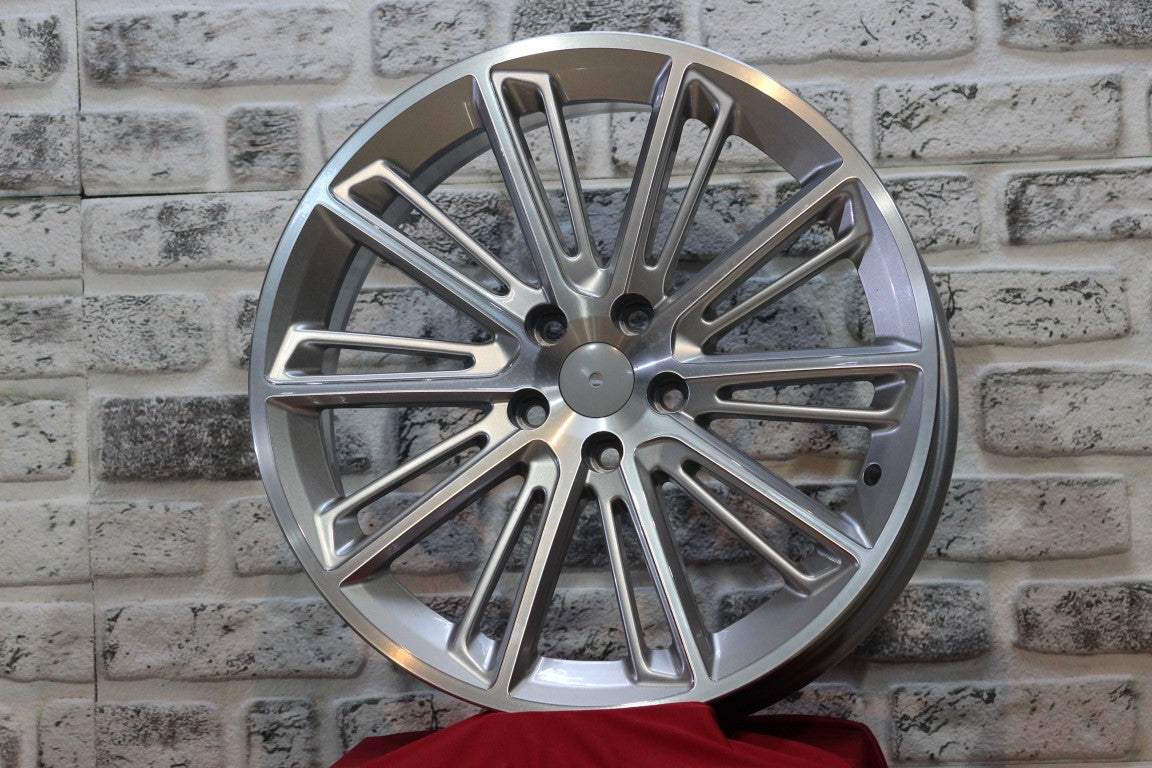 R1 Wheels 19 inç 5*108 ET45 Metalik Gri Jant Takımı (J-231)