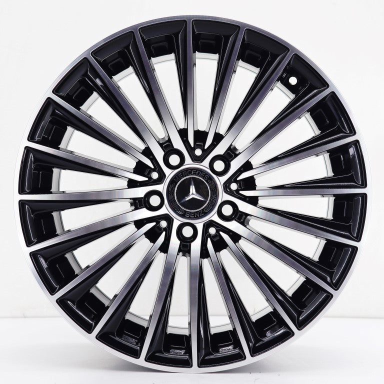 R1 Wheels 18 inç 5*112 ET43 Parlak Siyah Jant Takımı (J-277)