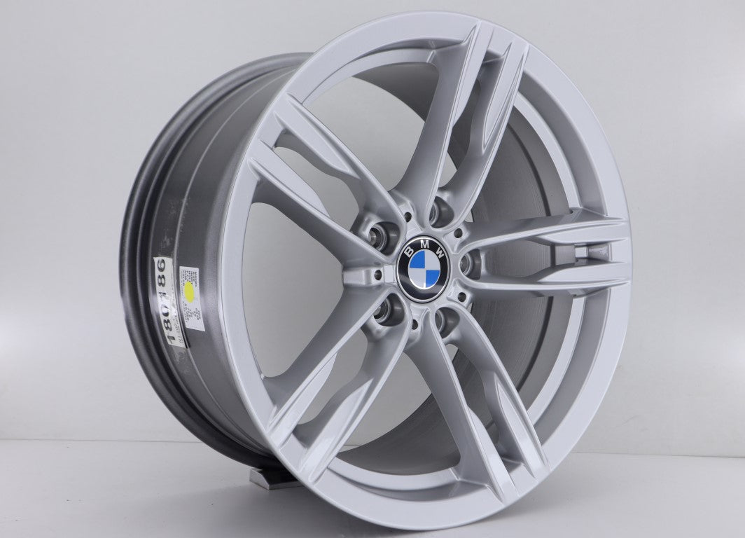 R1 Wheels 18 inç 5*120 ET40 Metalik Gri Jant Takımı (J-389)