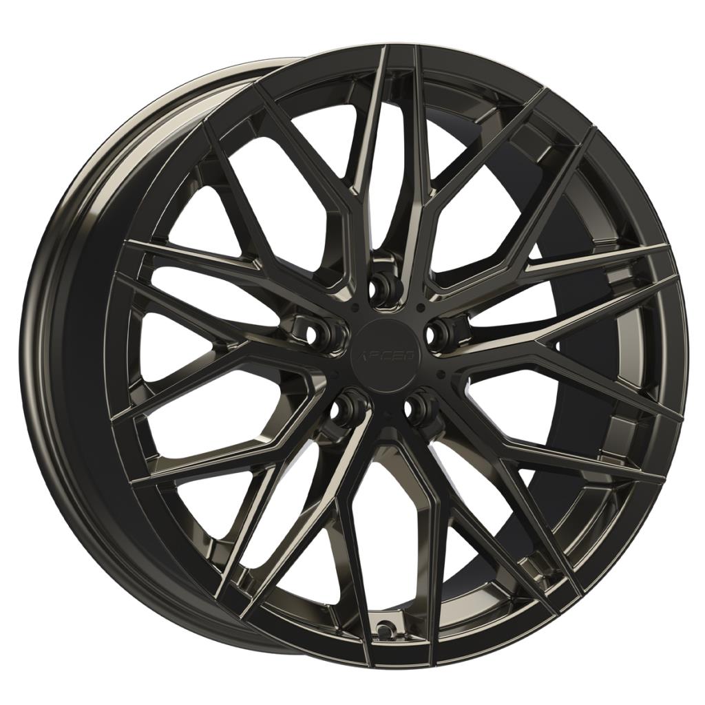 ARC-17141-19 7.5x17" -5x112 ET35 73.1 Black VALENCIA Jant (4 Adet)