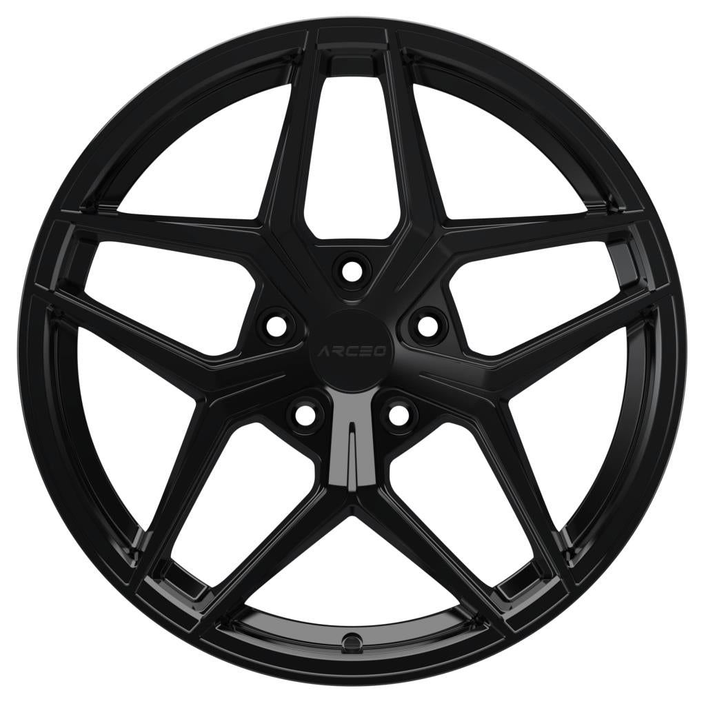 ARC-18143-01 8.0x18"-5x108 ET35 73.1 Matt Black Jant (4 Adet)