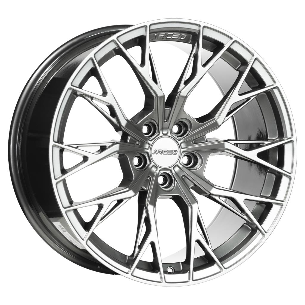 ARC-18239-06 8.0x18" -5x114.3 ET35 73.1 Hyper Black ROMA Jant (4 Adet)
