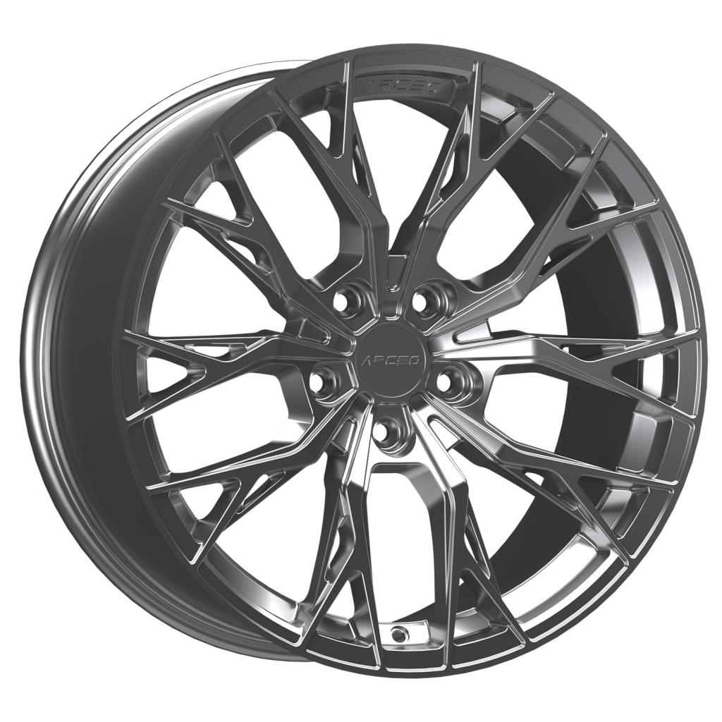 ARC-18239-19 8.0x18" -5x112 ET45 73.1 Hyper Black ROMA Jant (4 Adet)