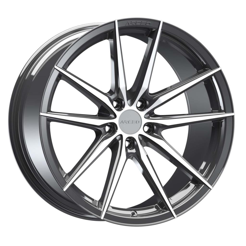 ARC-18190-42 9.0x18" -5x120 ET40 72.6 Titan Diamond MONACO Jant (4 Adet)