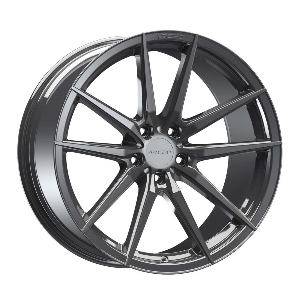 ARC-18190-49 8.0x18" -5x114.3 ET33 73.1 Gloss Titan MONACO Jant (4 Adet)