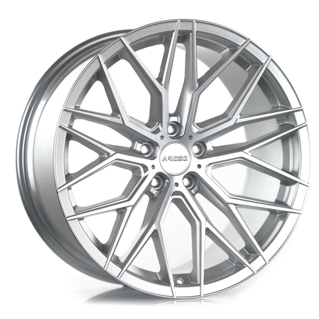 ARC-19141-25 8.5x19" -5x120 ET33 72.6 Silver Diamond VALENCIA Jant (4 Adet)