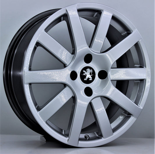 R1 Wheels 17 inç 4*108 ET20 Metalik Gri Jant Takımı (J-364)
