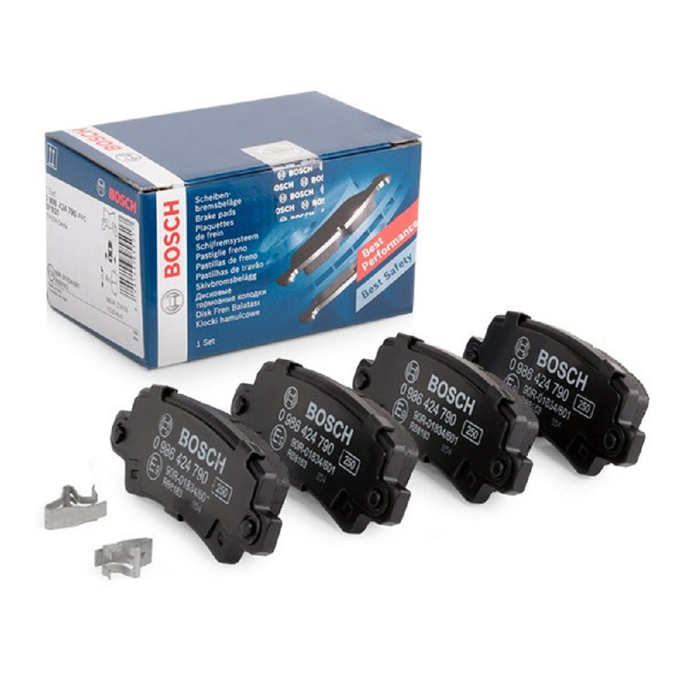 Toyota Corolla 2.0 diesel turbo 1/2002 - 2/2007 66.0 - 85.0 kW Diskli fren balatası seti; arka