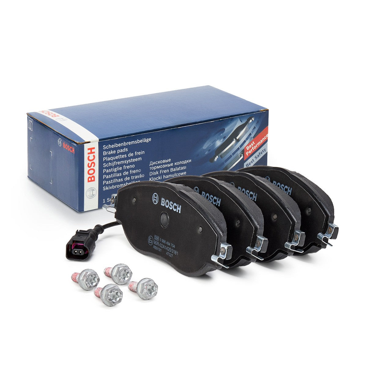 Vw (Volkswagen) Passat 2.0 tsi 4motion 9/2018 - 7/2019 200 kW Diskli fren balatası seti; ön