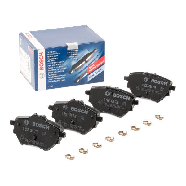 Citroen C4 Grand Picasso 1.6 hdi 7/2013 - 12/2018 68 kW Diskli fren balatası seti; arka