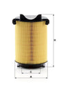 HAVA FİLTRESİ AUDI A3 Hatchback (8P1) ( 05.2003 - 08.2012) 1.6  05.2003 - 08.2012 1595 cm3 102 hp