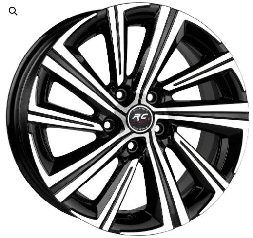 R1 Wheels 16 inç 5*114.3 ET40 Siyah Jant Takımı (J-270)
