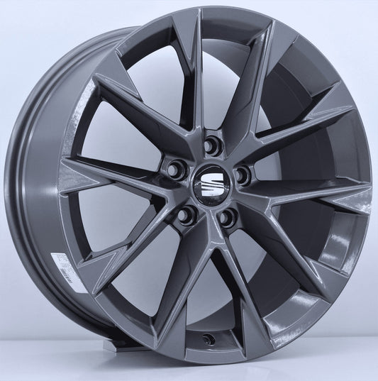 R1 Wheels 18 inç 5*112 ET40 Füme Jant Takımı (J-317)