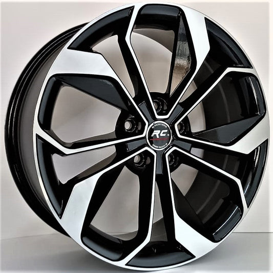 R1 Wheels 18 inç 5*114.3 ET45 Siyah Jant Takımı (J-312)