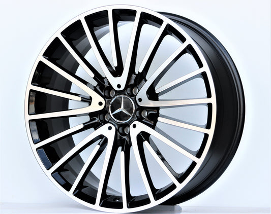 R1 Wheels 20 inç 5*112 ET38 Siyah Jant Takımı (J-340)