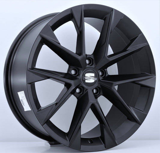 R1 Wheels 18 inç 5*112 ET40 Mat Siyah Jant Takımı (J-287)