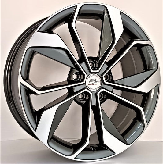 R1 Wheels 18 inç 5*114.3 ET45 Füme Jant Takımı (J-179)