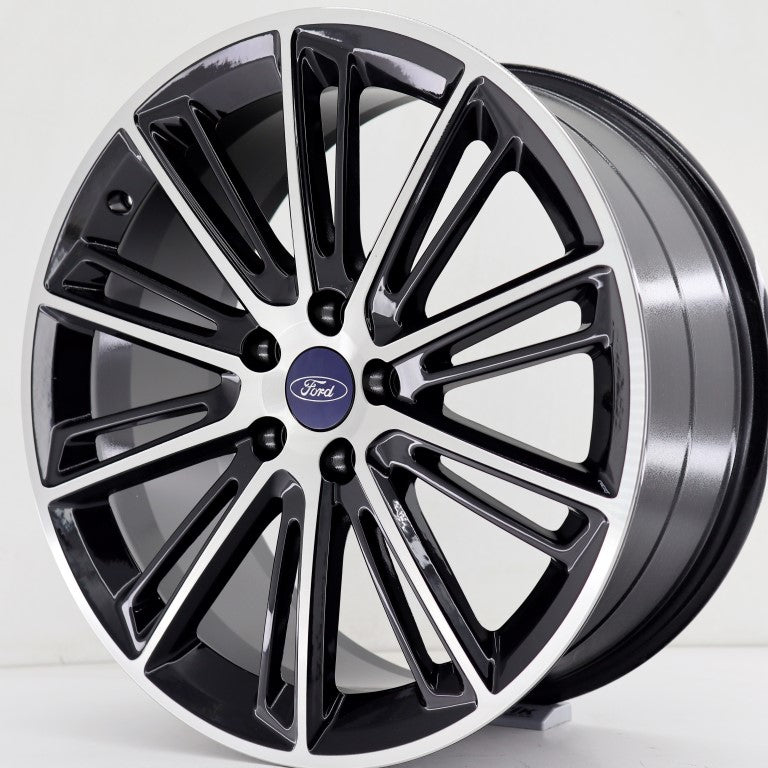 R1 Wheels 19 inç 5*108 ET45 Siyah Jant Takımı (J-211)