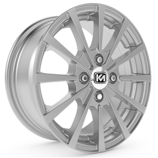 R1 Wheels 14 inç 4*108 ET20 Metalik Gri Jant Takımı (J-320)
