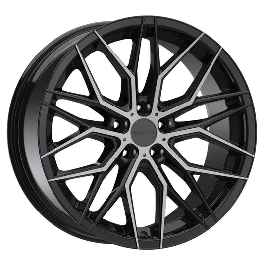 ARC-17141-12 7.5x17" 5x105 ET35 73.1 Black Diamond Valencia Jant (4 Adet)