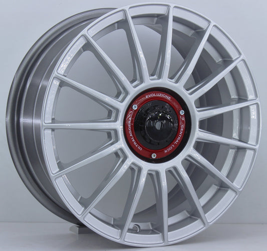 R1 Wheels 18 inç 5*112 ET45 Metalik Gri Jant Takımı (J-258)