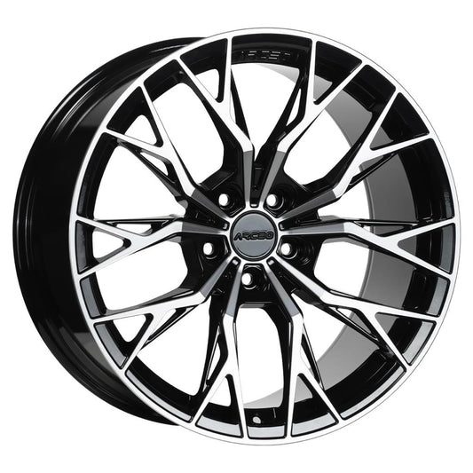 ARC-18239-23 8.0x18" 5x112 ET35 73.1 Black Diamond Valencia Jant (4 Adet)