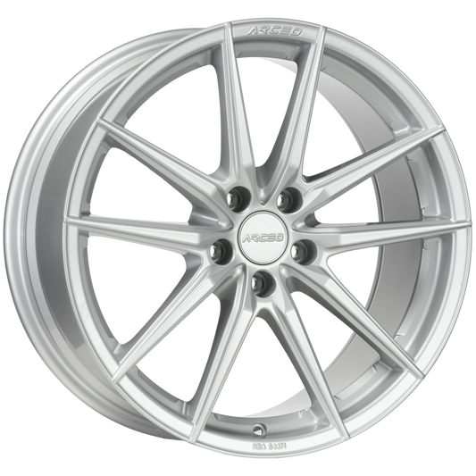 ARC-19190-K-09 8.5x19" -5x112 ET45 73.1 White Silver MONACO Jant (4 Adet)