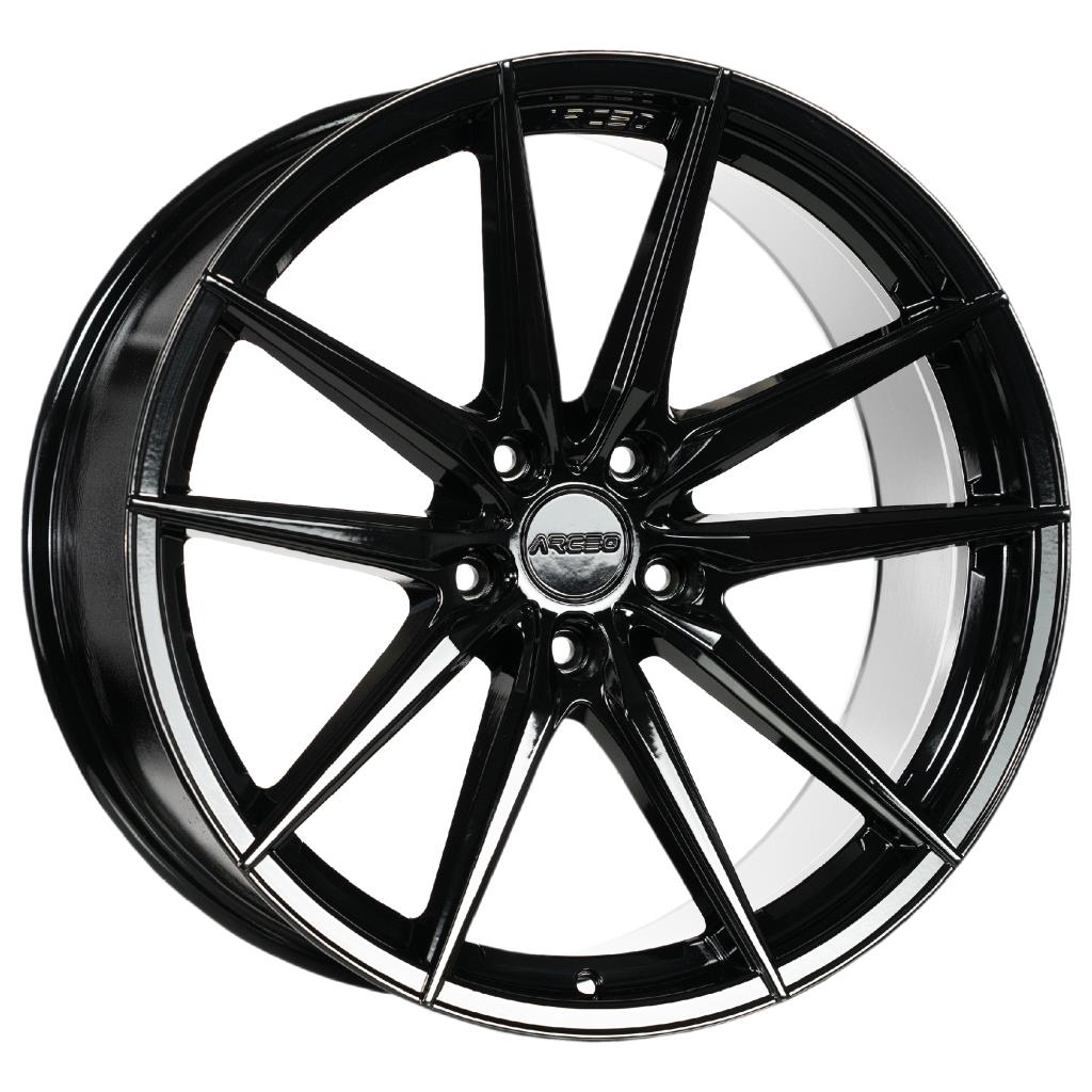 ARC-19190-K-53 8.5x19" -5x120 ET38 72.6 Glossy Black MONACO Jant (4 Adet)