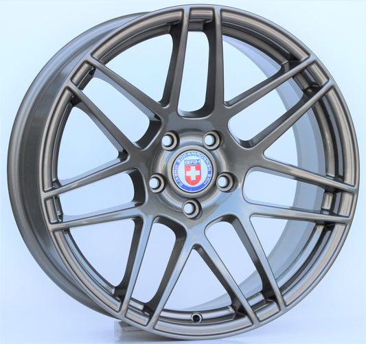 R1 Wheels 19 inç 5*112 ET33 Füme Jant Takımı (J-194)