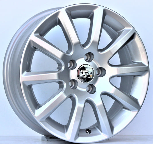R1 Wheels 16 inç 5*105 ET35 Metalik Gri Jant Takımı (J-214)