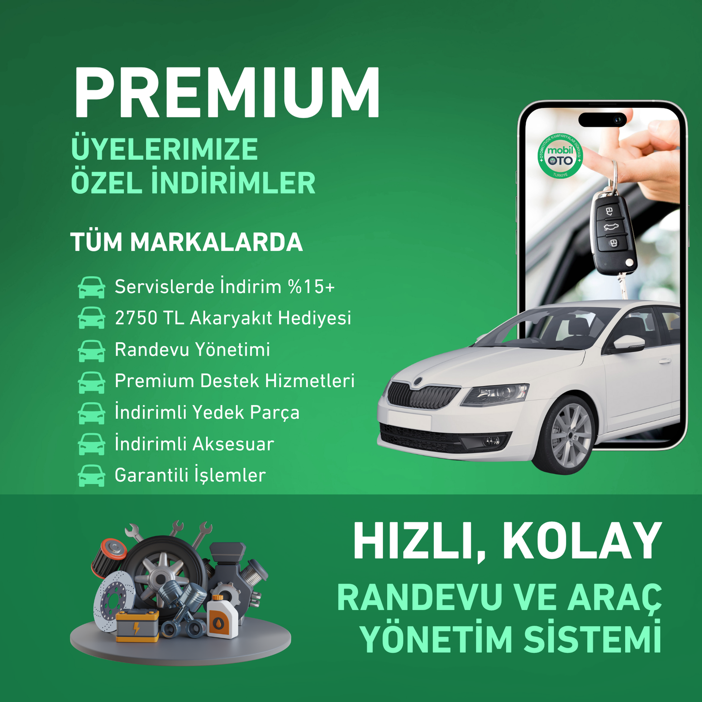 Mobiloto Premium Üyelik Paketi