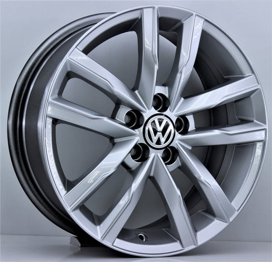 R1 Wheels 16 inç 5*100 ET35 Metalik Gri Jant Takımı (J-297)