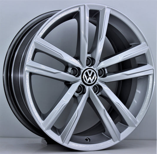R1 Wheels 18 inç 5*112 ET42 Metalik Gri Jant Takımı (J-298)
