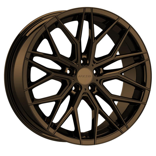 ARC-17141-23 7.5x17" 5x112 ET35 73.1 Black Valencia Jant (4 Adet)