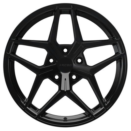 ARC-18143-01 8.0x18"-5x108 ET35 73.1 Matt Black Jant (4 Adet)