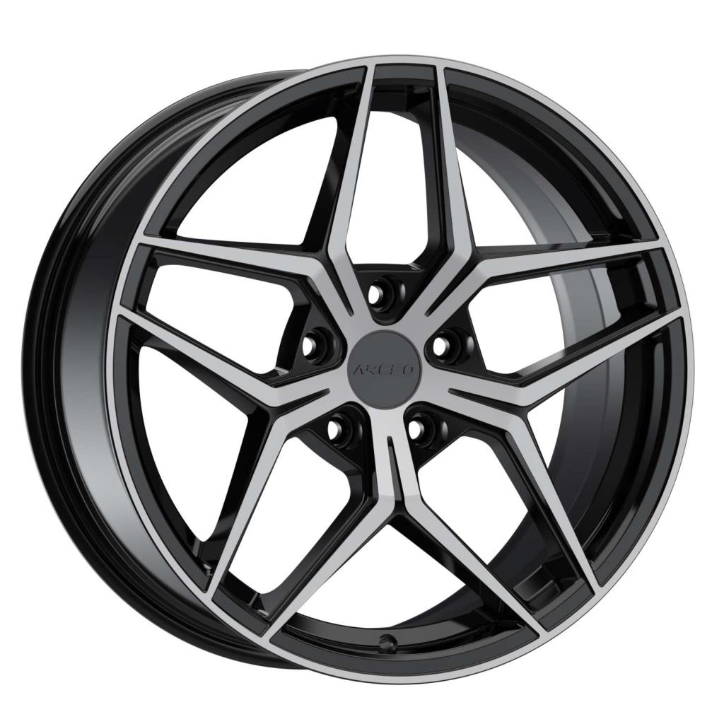 ARC-18143-18 8.0x18"-5x114 ET35 73.1 Black Diamond Jant (4 Adet)