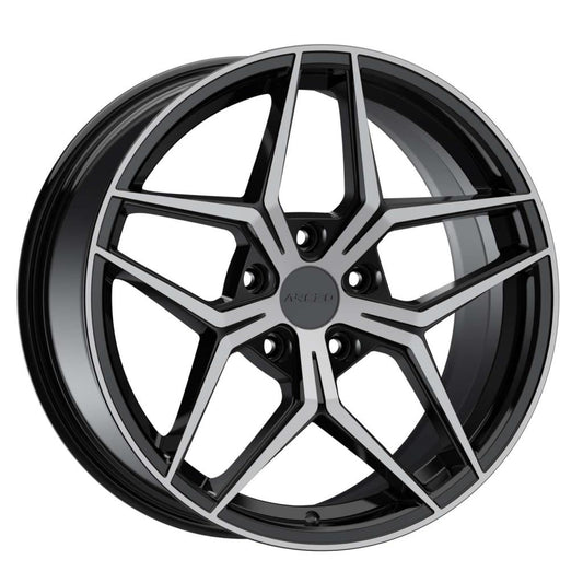 ARC-18143-18 8.0x18"-5x114 ET35 73.1 Black Diamond Jant (4 Adet)