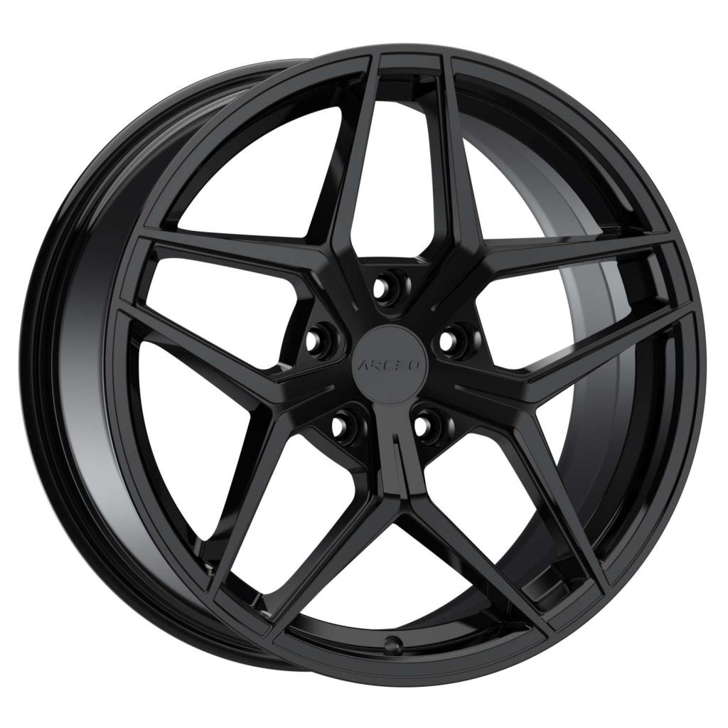 ARC-18143-19 8.0x18"-5x112 ET35 73.1 Glossy Black Jant (4 Adet)