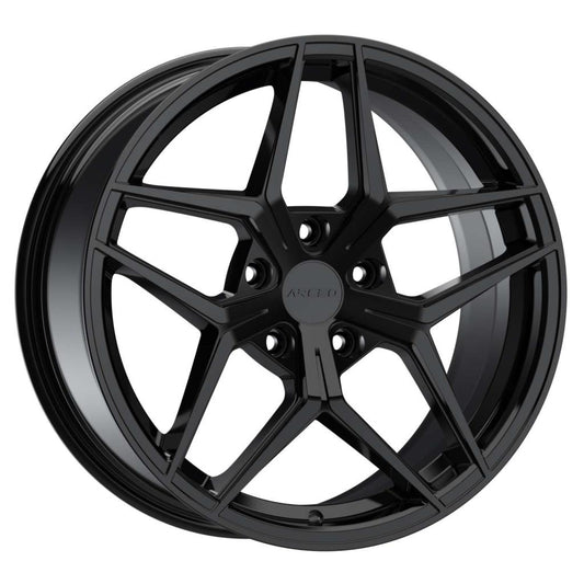 ARC-18143-19 8.0x18"-5x112 ET35 73.1 Glossy Black Jant (4 Adet)