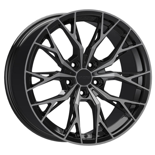 ARC-18239-07 8.0x18" -5x114.3 ET35 73.1 Black Tint ROMA Jant (4 Adet)